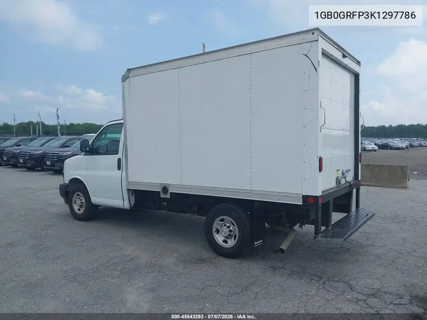 2019 Chevrolet Express Cutaway 4500 VIN: 1GB0GRFP3K1297786 Lot: 45543293