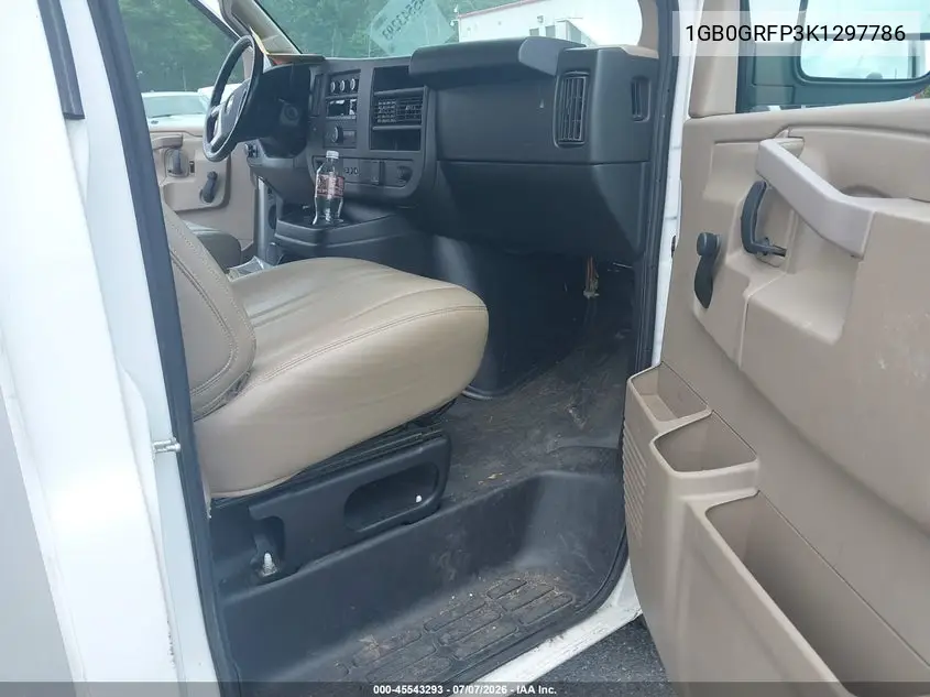 2019 Chevrolet Express Cutaway 4500 VIN: 1GB0GRFP3K1297786 Lot: 45543293
