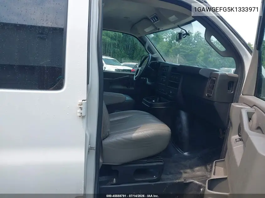 2019 Chevrolet Express 2500 Ls VIN: 1GAWGEFG5K1333971 Lot: 45588791