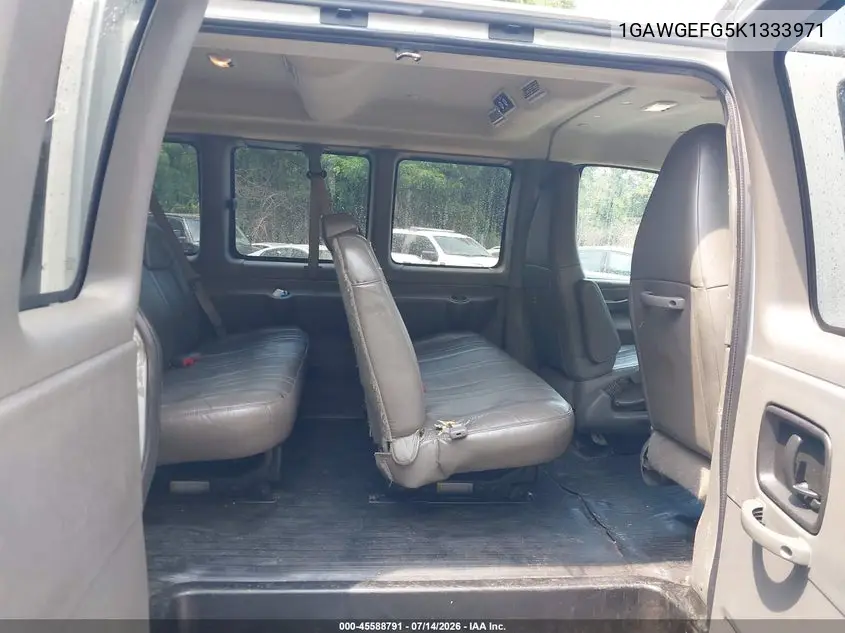 2019 Chevrolet Express 2500 Ls VIN: 1GAWGEFG5K1333971 Lot: 45588791