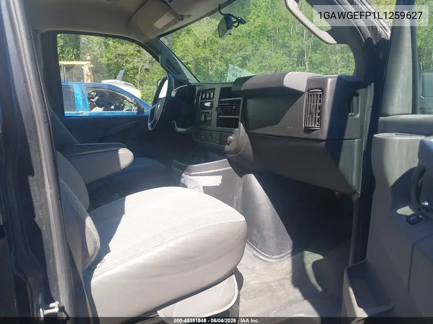 2020 Chevrolet Express Passenger Rwd 2500 Regular Wheelbase Ls VIN: 1GAWGEFP1L1259627 Lot: 45311048