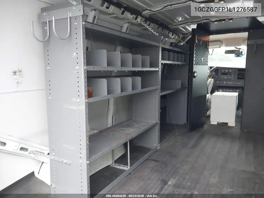 2020 Chevrolet Express Cargo Rwd 3500 Regular Wheelbase Wt VIN: 1GCZGGFP1L1276587 Lot: 45464039