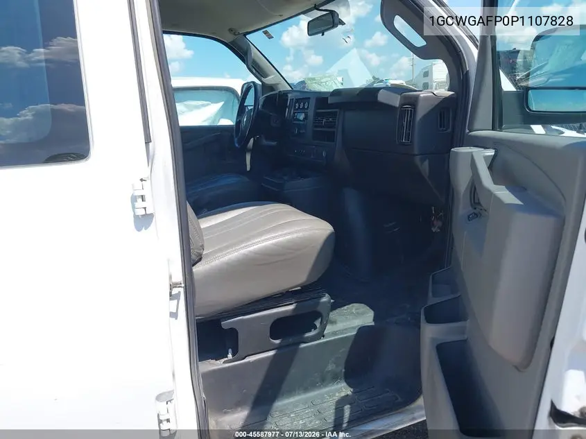 2023 Chevrolet Express Cargo Rwd 2500 Regular Wheelbase Wt VIN: 1GCWGAFP0P1107828 Lot: 45587977