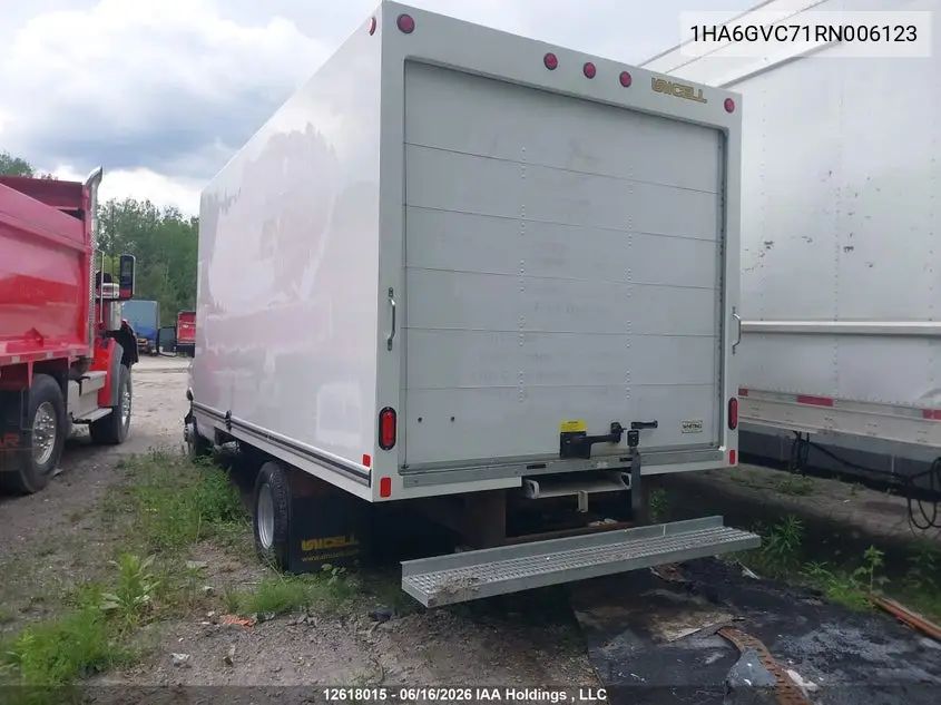 2024 Chevrolet Express Cutaway 4500 Van VIN: 1HA6GVC71RN006123 Lot: 12618015