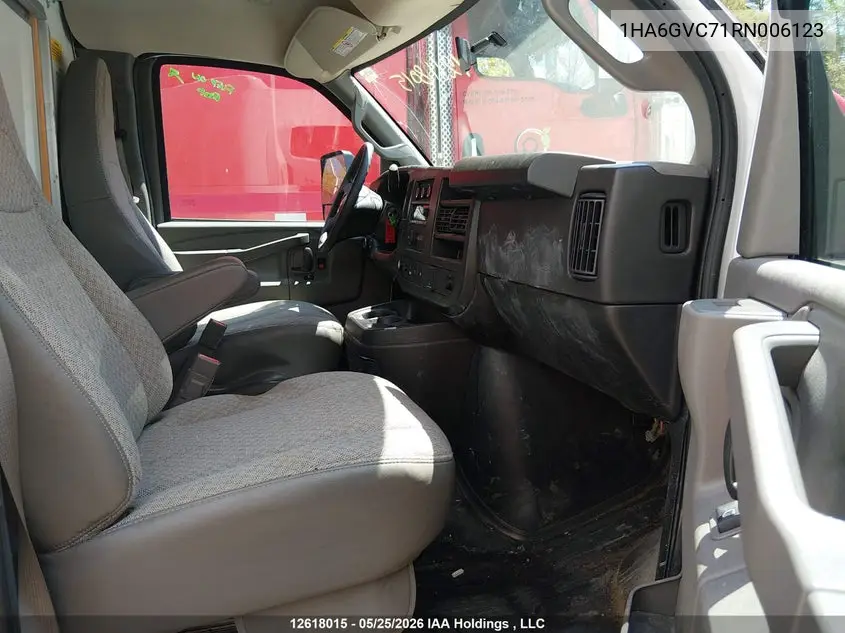 2024 Chevrolet Express Cutaway 4500 Van VIN: 1HA6GVC71RN006123 Lot: 12618015