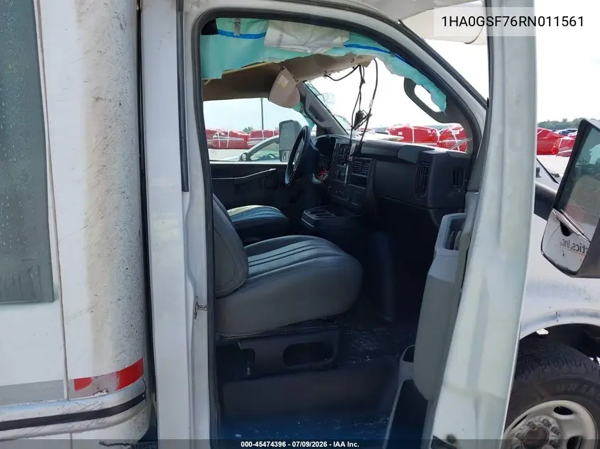 2024 Chevrolet Express Cutaway Work Van VIN: 1HA0GSF76RN011561 Lot: 45474396
