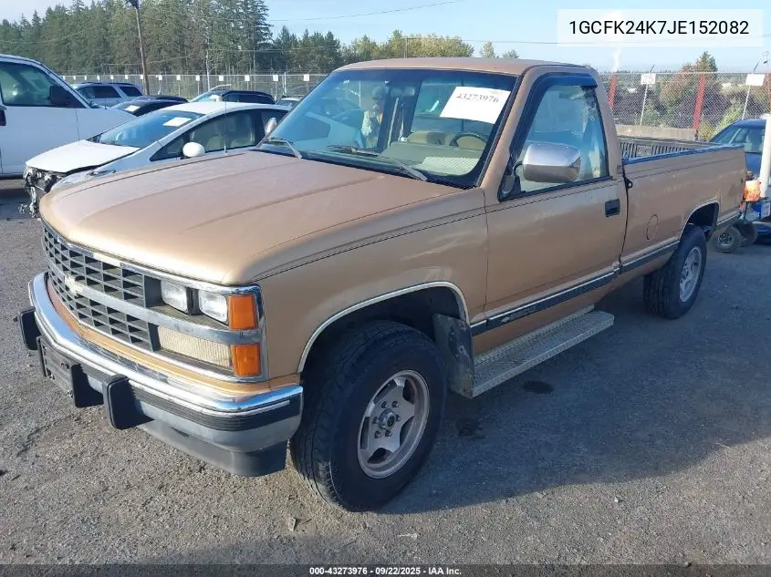 1GCFK24K7JE152082 1988 Chevrolet Gmt-400 K2500