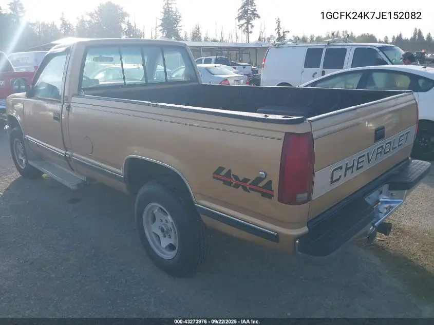 1GCFK24K7JE152082 1988 Chevrolet Gmt-400 K2500