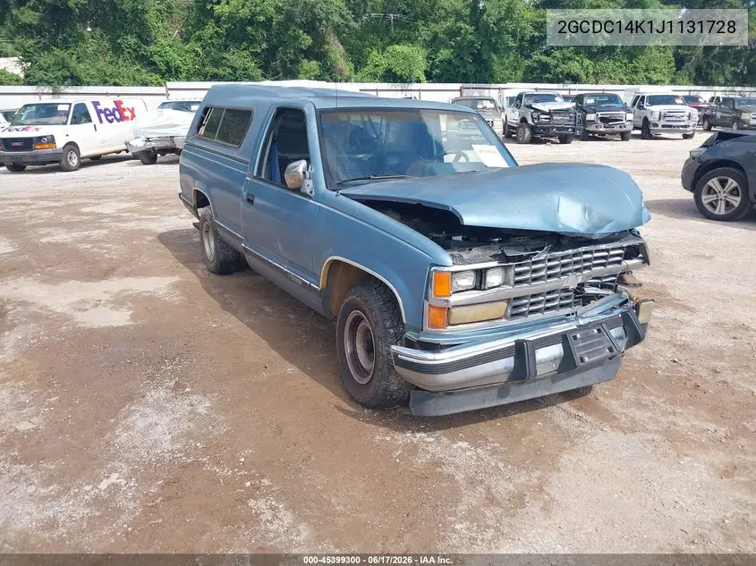 1988 Chevrolet Gmt-400 C1500 VIN: 2GCDC14K1J1131728 Lot: 45399300