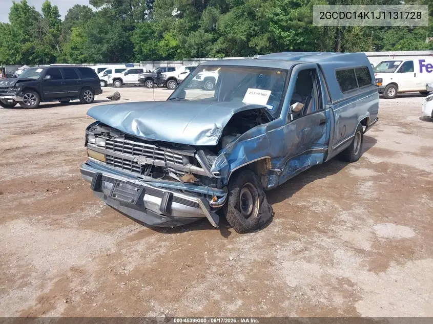 1988 Chevrolet Gmt-400 C1500 VIN: 2GCDC14K1J1131728 Lot: 45399300