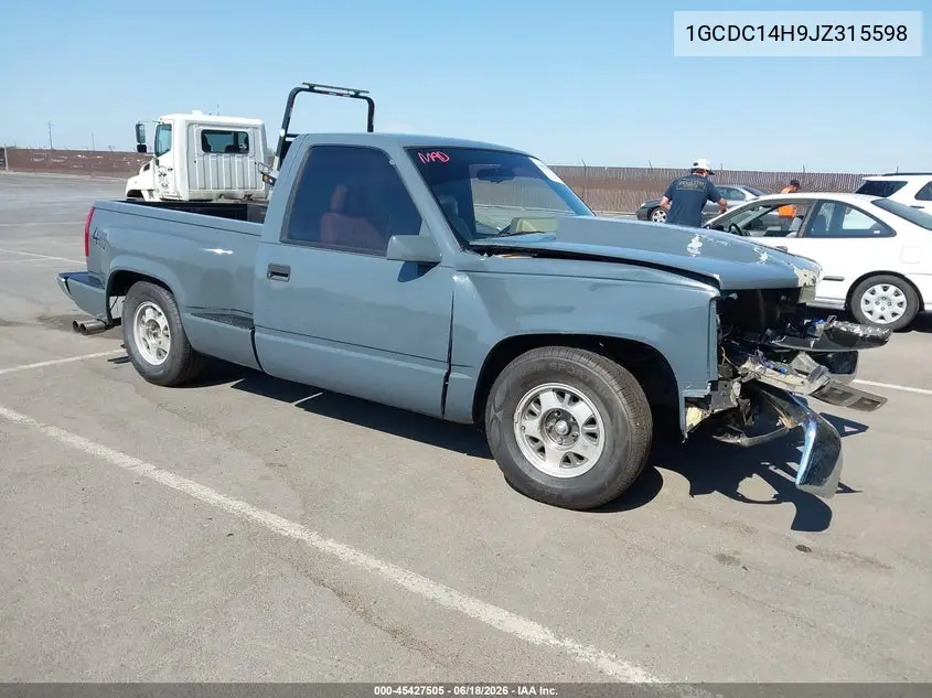 1988 Chevrolet Gmt-400 C1500 VIN: 1GCDC14H9JZ315598 Lot: 45427505