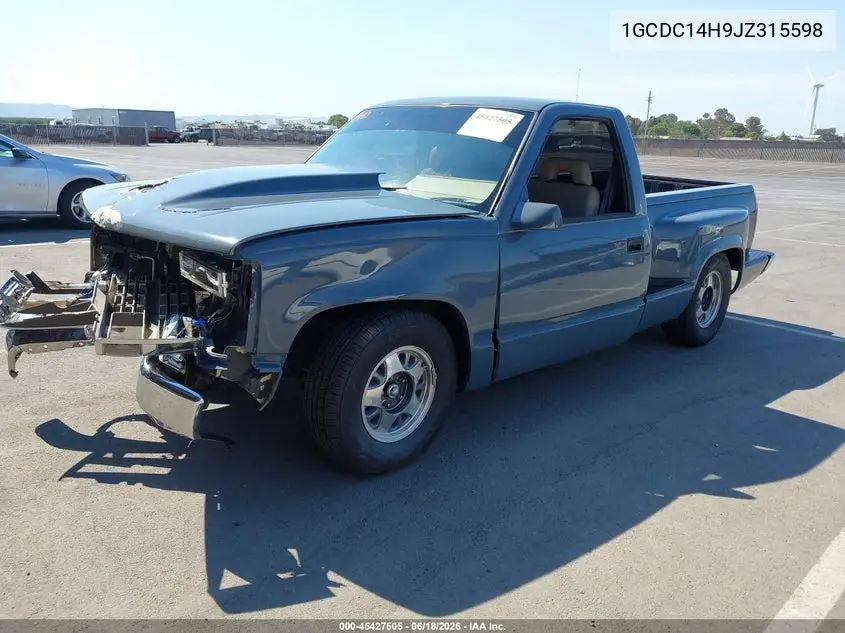 1988 Chevrolet Gmt-400 C1500 VIN: 1GCDC14H9JZ315598 Lot: 45427505