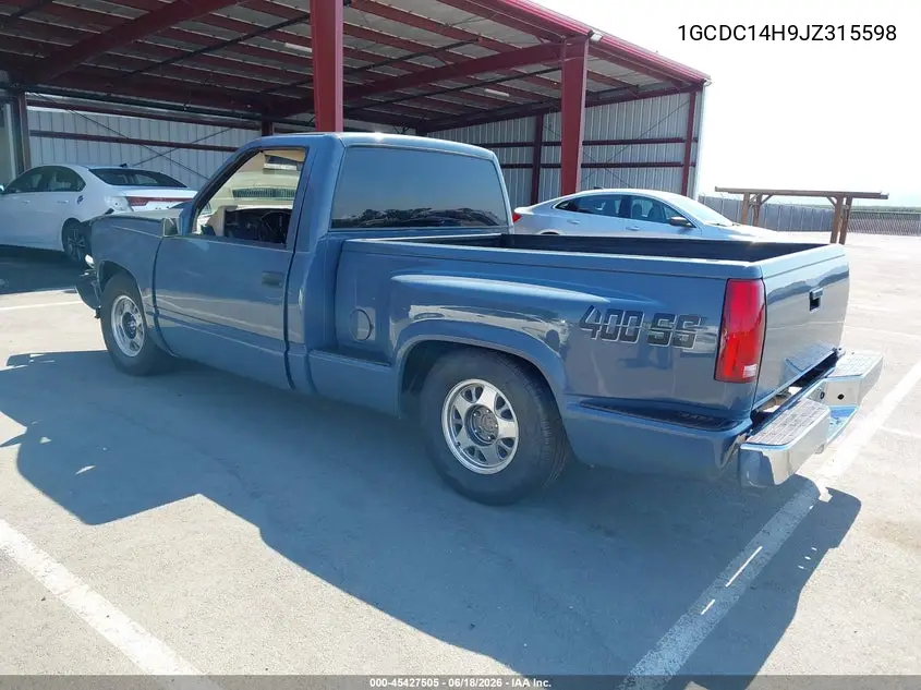 1988 Chevrolet Gmt-400 C1500 VIN: 1GCDC14H9JZ315598 Lot: 45427505