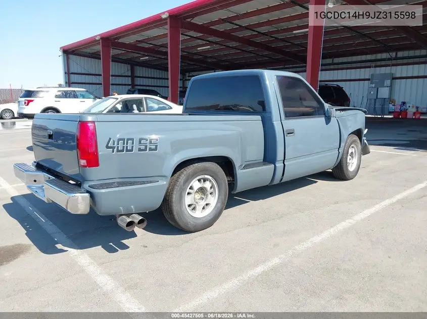 1988 Chevrolet Gmt-400 C1500 VIN: 1GCDC14H9JZ315598 Lot: 45427505