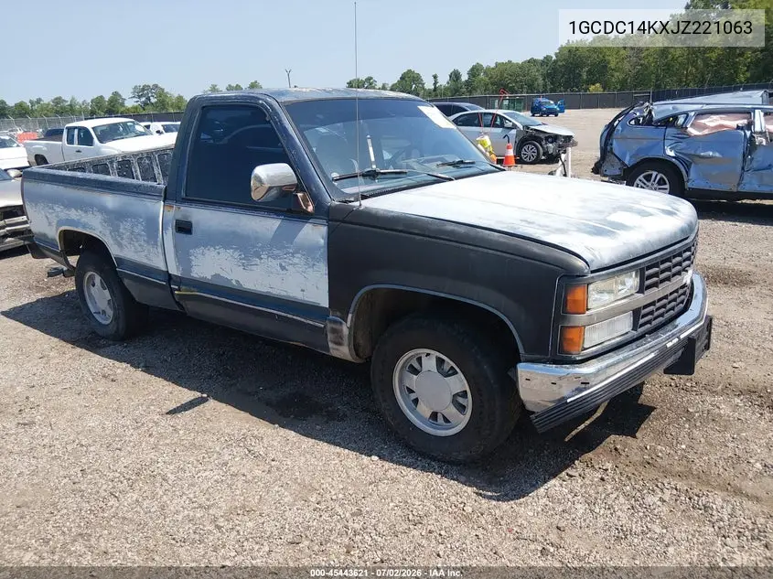 1988 Chevrolet Gmt-400 C1500 VIN: 1GCDC14KXJZ221063 Lot: 45443621