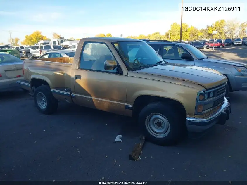 1GCDC14KXKZ126911 1989 Chevrolet Gmt-400 C1500