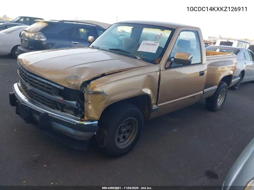 1GCDC14KXKZ126911 1989 Chevrolet Gmt-400 C1500