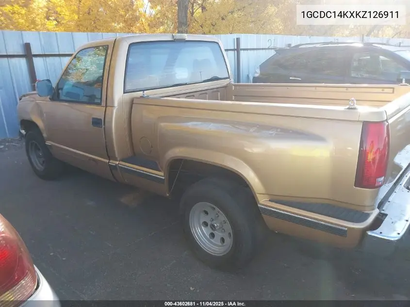 1GCDC14KXKZ126911 1989 Chevrolet Gmt-400 C1500