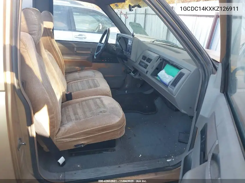 1GCDC14KXKZ126911 1989 Chevrolet Gmt-400 C1500