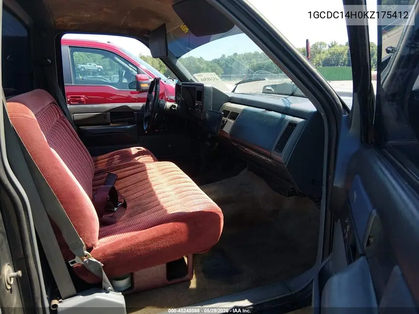 1989 Chevrolet Gmt-400 C1500 VIN: 1GCDC14H0KZ175412 Lot: 45248566
