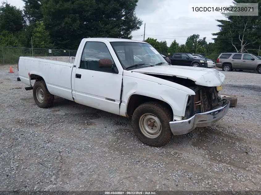 1989 Chevrolet Gmt-400 C1500 VIN: 1GCDC14H9KZ238071 Lot: 45448601