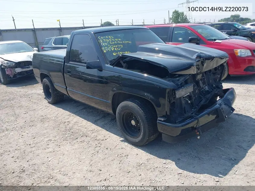 1990 Chevrolet Gmt-400 C1500 VIN: 1GCDC14H9LZ220073 Lot: 12385555