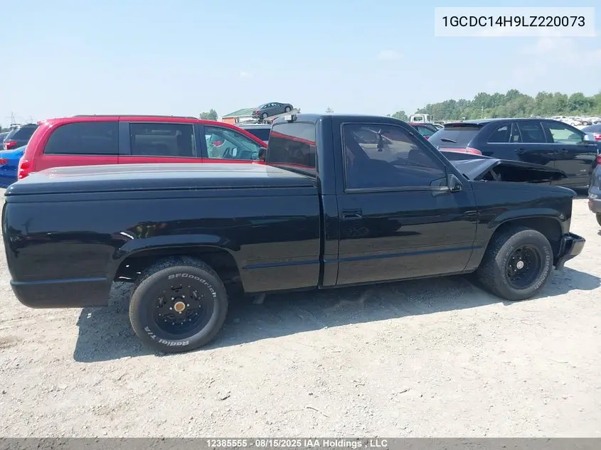 1990 Chevrolet Gmt-400 C1500 VIN: 1GCDC14H9LZ220073 Lot: 12385555