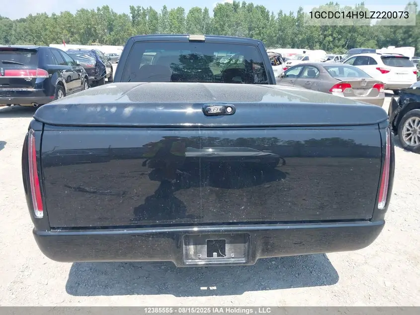 1990 Chevrolet Gmt-400 C1500 VIN: 1GCDC14H9LZ220073 Lot: 12385555