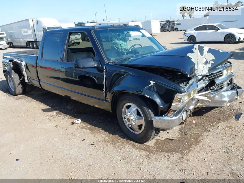 1990 Chevrolet Gmt-400 C3500 VIN: 2GCHC39N4L1216534 Lot: 45306179