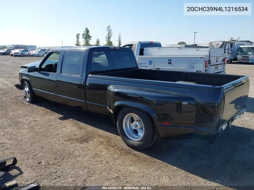 1990 Chevrolet Gmt-400 C3500 VIN: 2GCHC39N4L1216534 Lot: 45306179