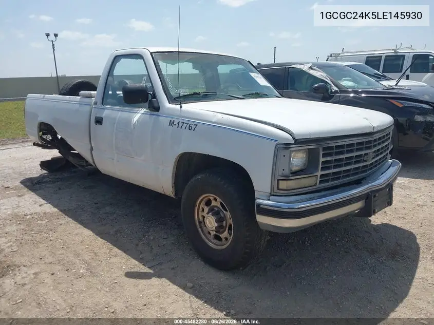 1990 Chevrolet Gmt-400 C2500 VIN: 1GCGC24K5LE145930 Lot: 45482280