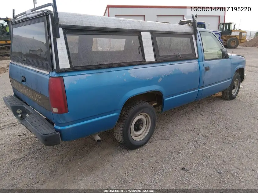 1990 Chevrolet Gmt-400 C1500 VIN: 1GCDC14Z0LZ195220 Lot: 45613380