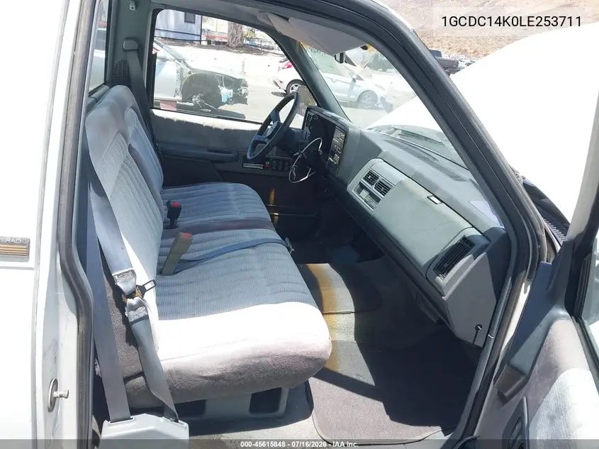 1990 Chevrolet Gmt-400 C1500 VIN: 1GCDC14K0LE253711 Lot: 45615848