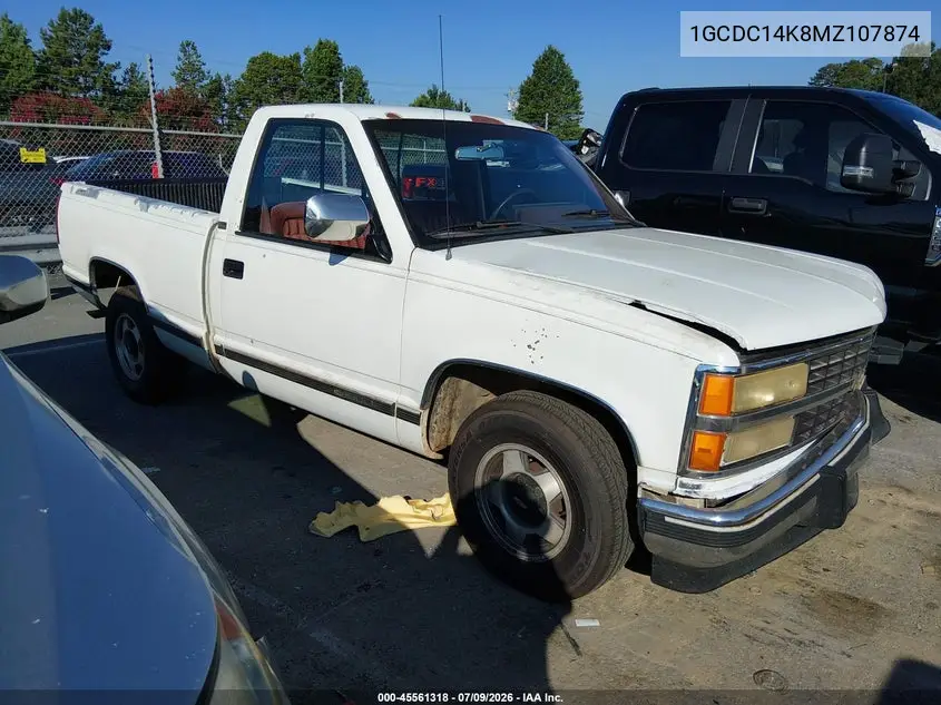 1991 Chevrolet Gmt-400 C1500 VIN: 1GCDC14K8MZ107874 Lot: 45561318
