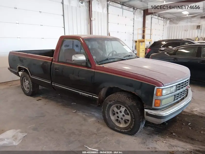 1992 Chevrolet Gmt-400 C1500 VIN: 1GCEC14H1NE174656 Lot: 45286683