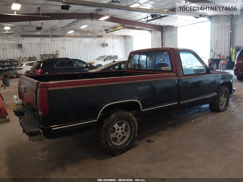 1992 Chevrolet Gmt-400 C1500 VIN: 1GCEC14H1NE174656 Lot: 45286683