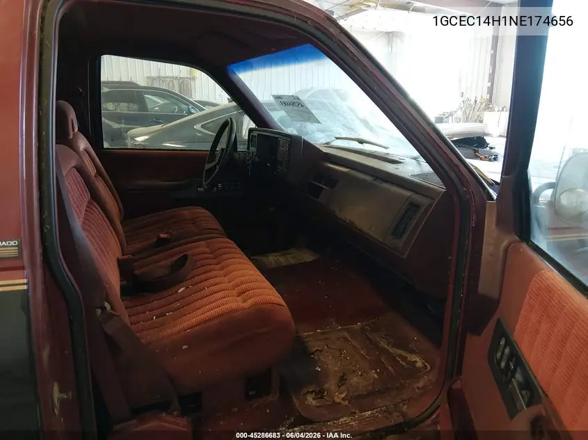 1992 Chevrolet Gmt-400 C1500 VIN: 1GCEC14H1NE174656 Lot: 45286683