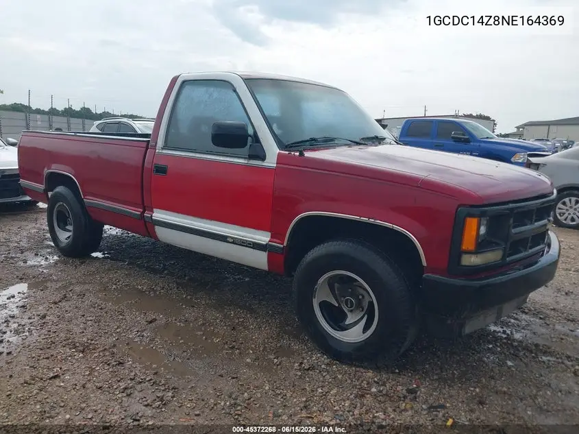 1992 Chevrolet Gmt-400 C1500 VIN: 1GCDC14Z8NE164369 Lot: 45372268