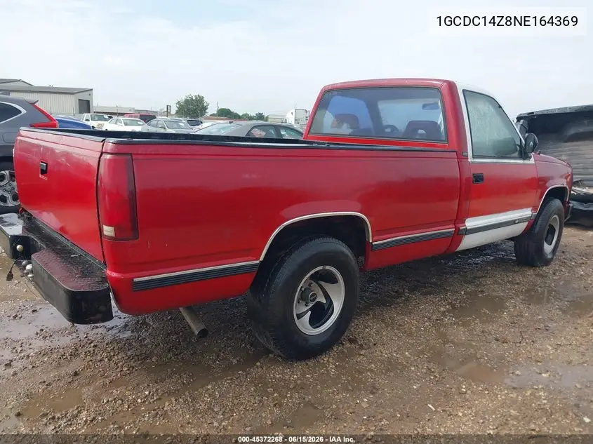 1992 Chevrolet Gmt-400 C1500 VIN: 1GCDC14Z8NE164369 Lot: 45372268