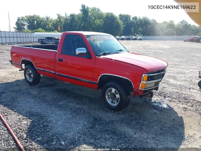 1992 Chevrolet Gmt-400 C1500 VIN: 1GCEC14K9NE169622 Lot: 45506868
