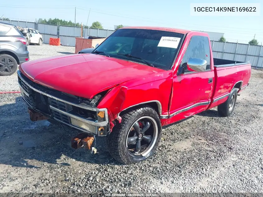1992 Chevrolet Gmt-400 C1500 VIN: 1GCEC14K9NE169622 Lot: 45506868