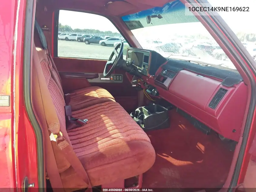 1992 Chevrolet Gmt-400 C1500 VIN: 1GCEC14K9NE169622 Lot: 45506868