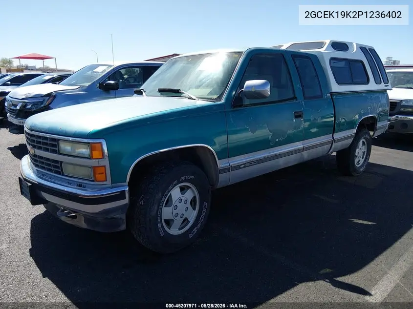 1993 Chevrolet Gmt-400 K1500 VIN: 2GCEK19K2P1236402 Lot: 45207971