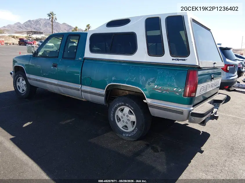 1993 Chevrolet Gmt-400 K1500 VIN: 2GCEK19K2P1236402 Lot: 45207971