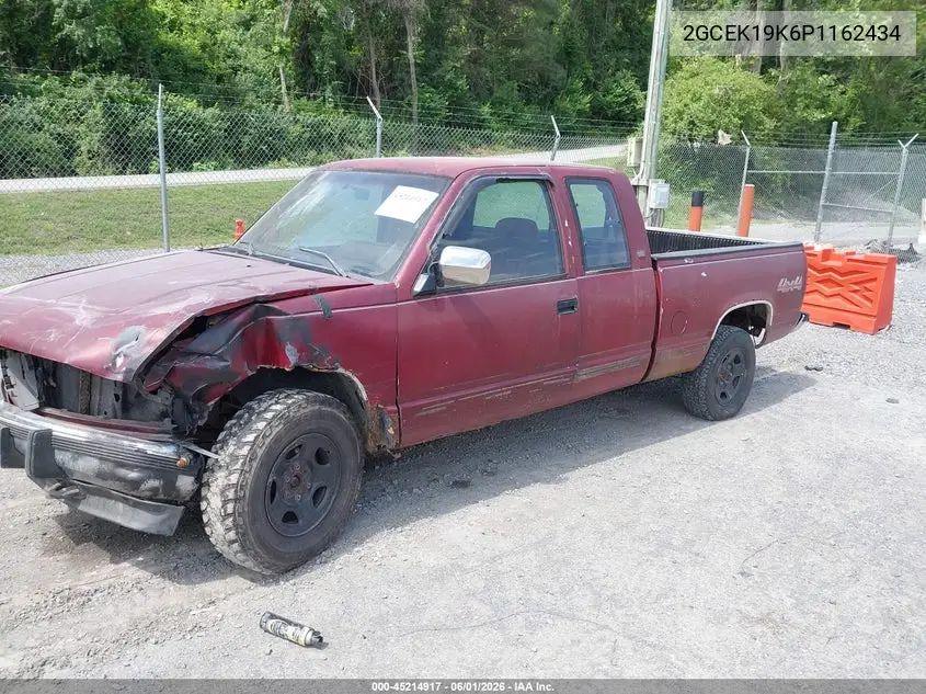 1993 Chevrolet Gmt-400 K1500 VIN: 2GCEK19K6P1162434 Lot: 45214917