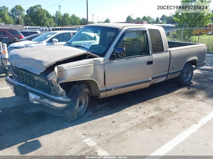 1993 Chevrolet Gmt-400 C1500 VIN: 2GCEC19K9P1255834 Lot: 45291241