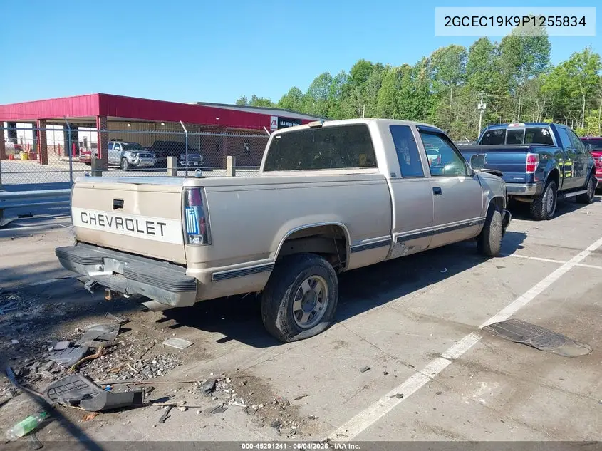 1993 Chevrolet Gmt-400 C1500 VIN: 2GCEC19K9P1255834 Lot: 45291241