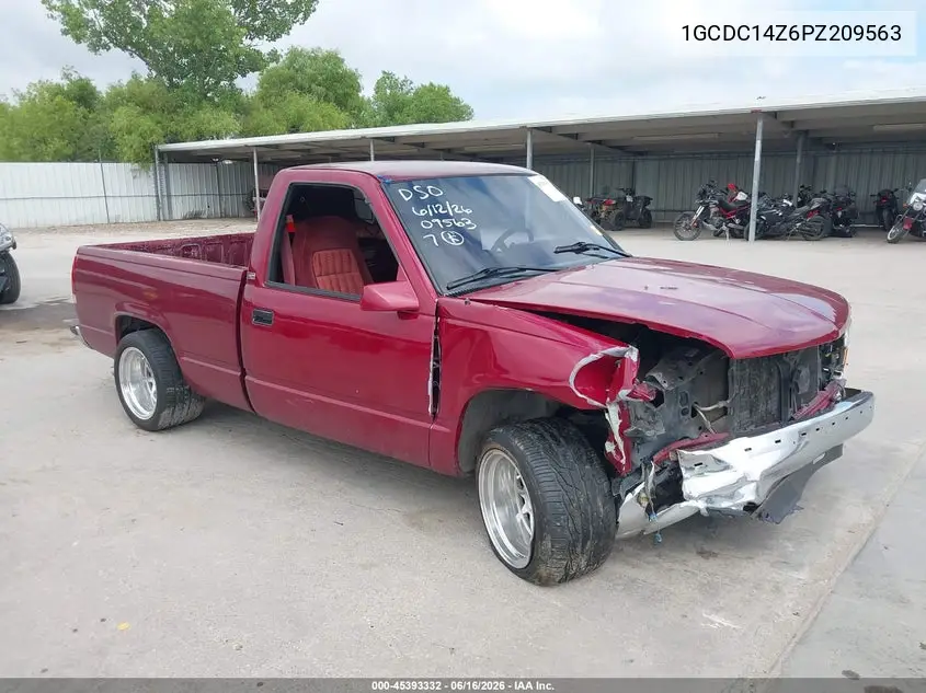 1993 Chevrolet Gmt-400 C1500 VIN: 1GCDC14Z6PZ209563 Lot: 45393332