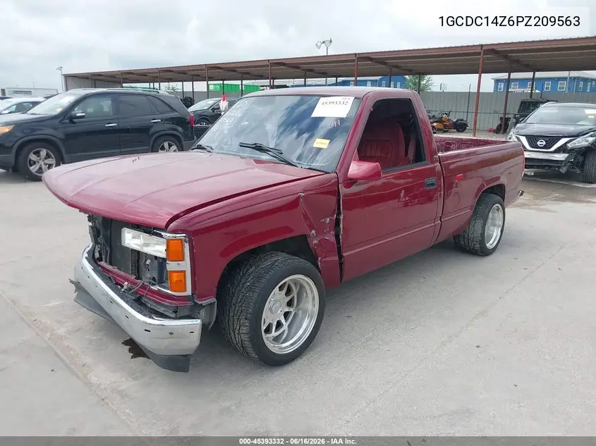 1993 Chevrolet Gmt-400 C1500 VIN: 1GCDC14Z6PZ209563 Lot: 45393332