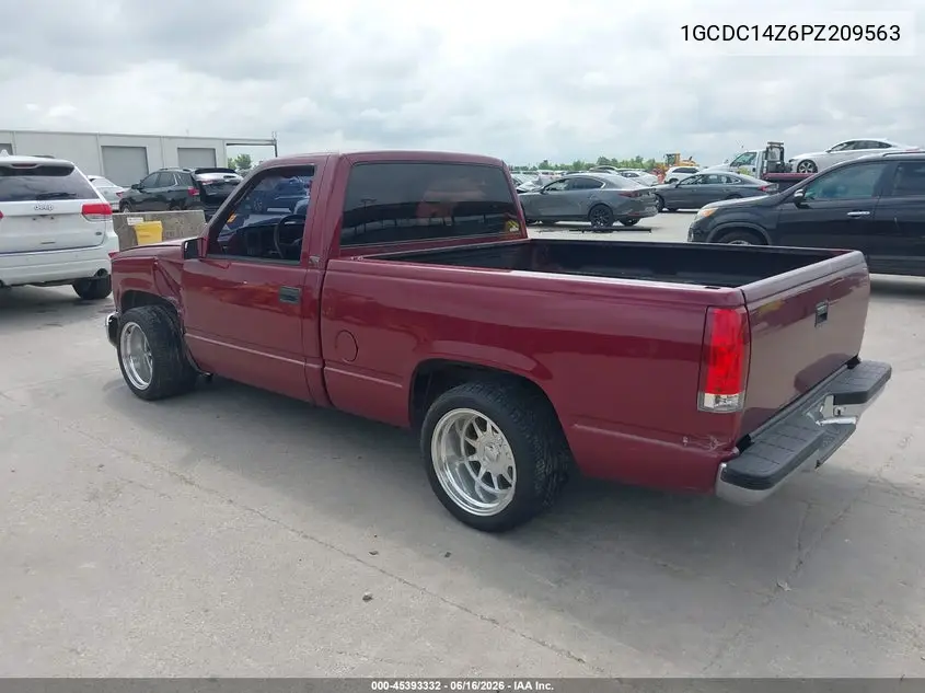 1993 Chevrolet Gmt-400 C1500 VIN: 1GCDC14Z6PZ209563 Lot: 45393332
